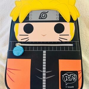 Loungefly Naruto Mini Backpack - Yellow and Black